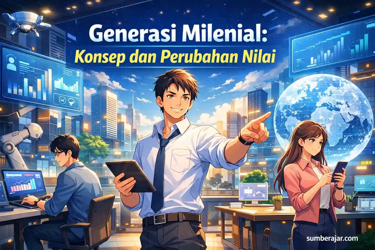 Generasi Milenial: Konsep dan Perubahan Nilai
