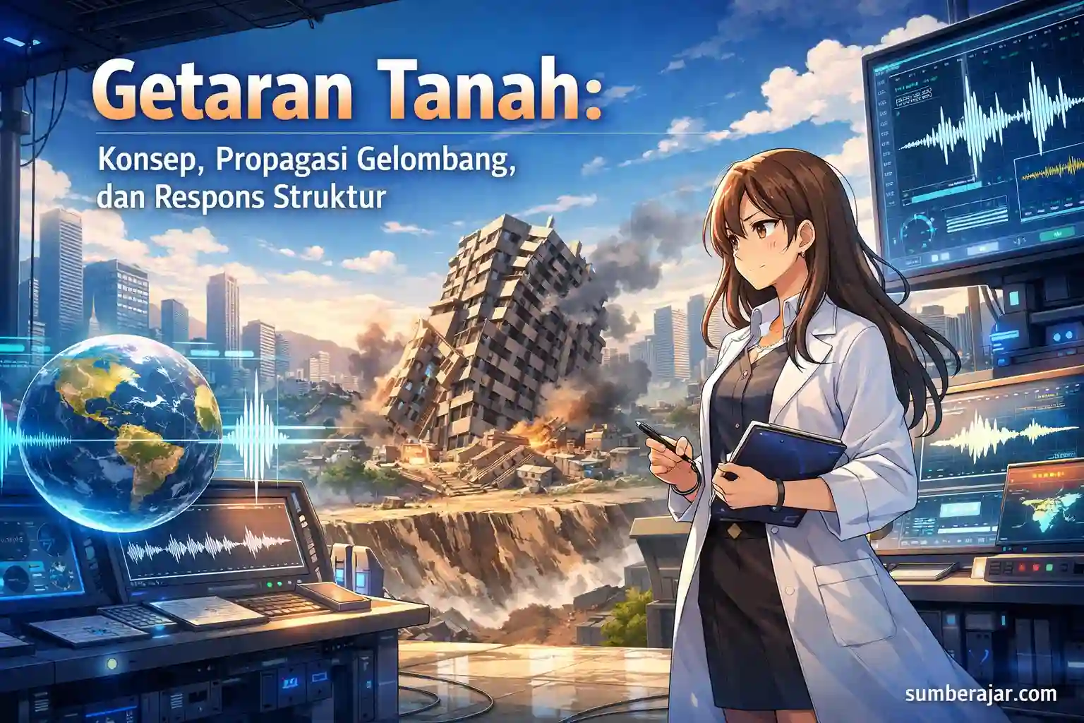 Getaran Tanah: Konsep, Propagasi Gelombang, dan Respons Struktur