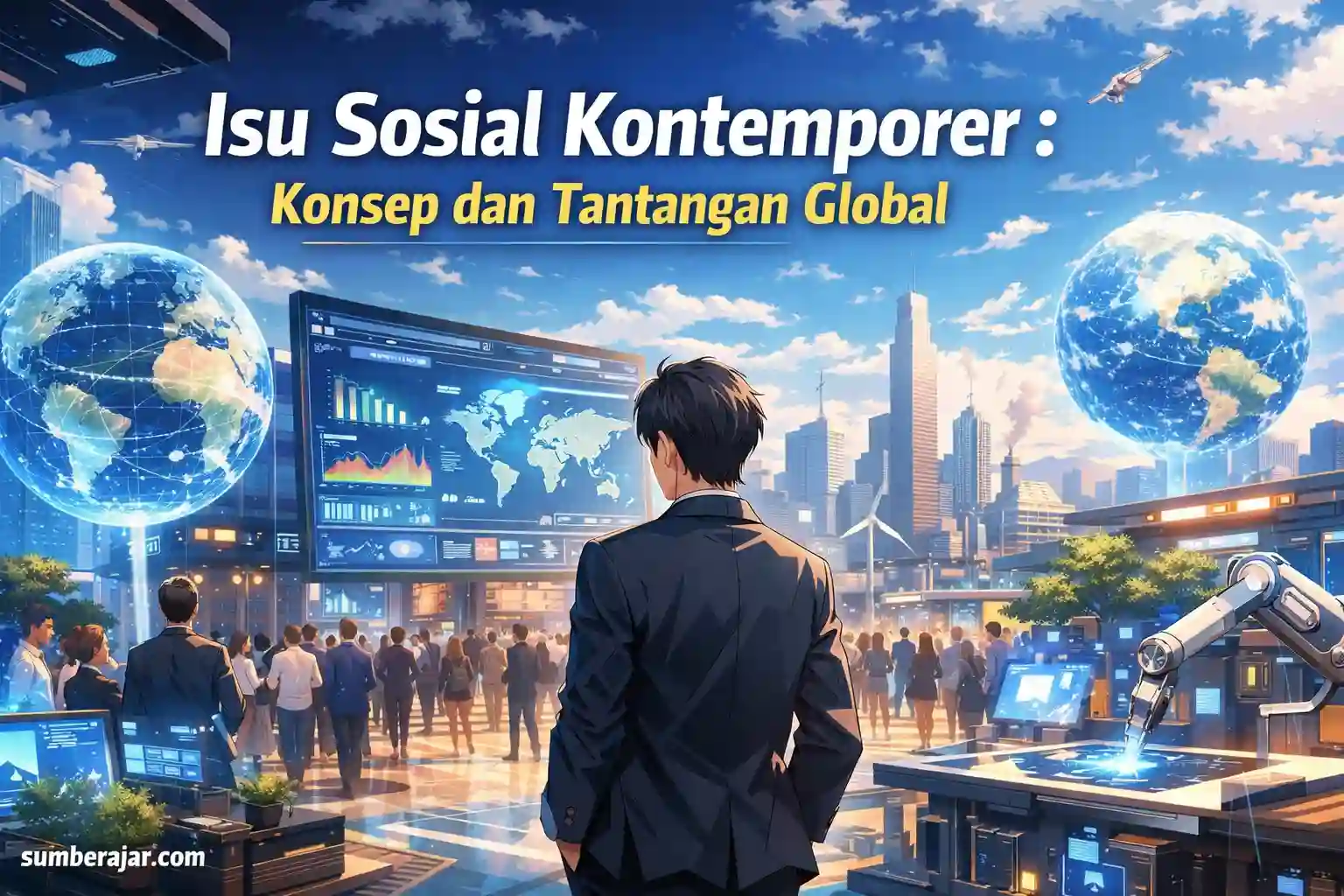 Isu Sosial Kontemporer: Konsep dan Tantangan Global - SumberAjar.com