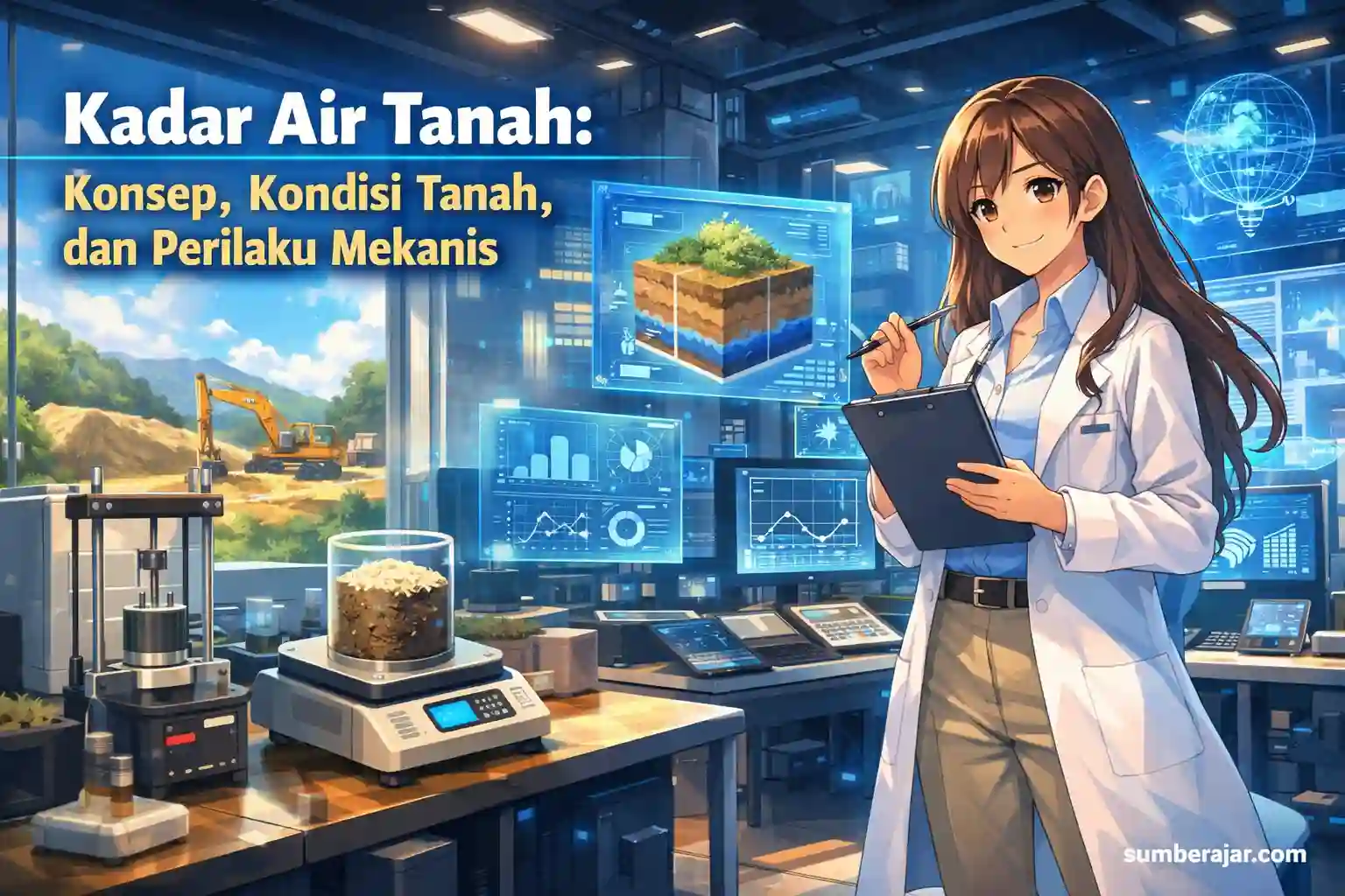 Kadar Air Tanah: Konsep, Kondisi Tanah, dan Perilaku Mekanis