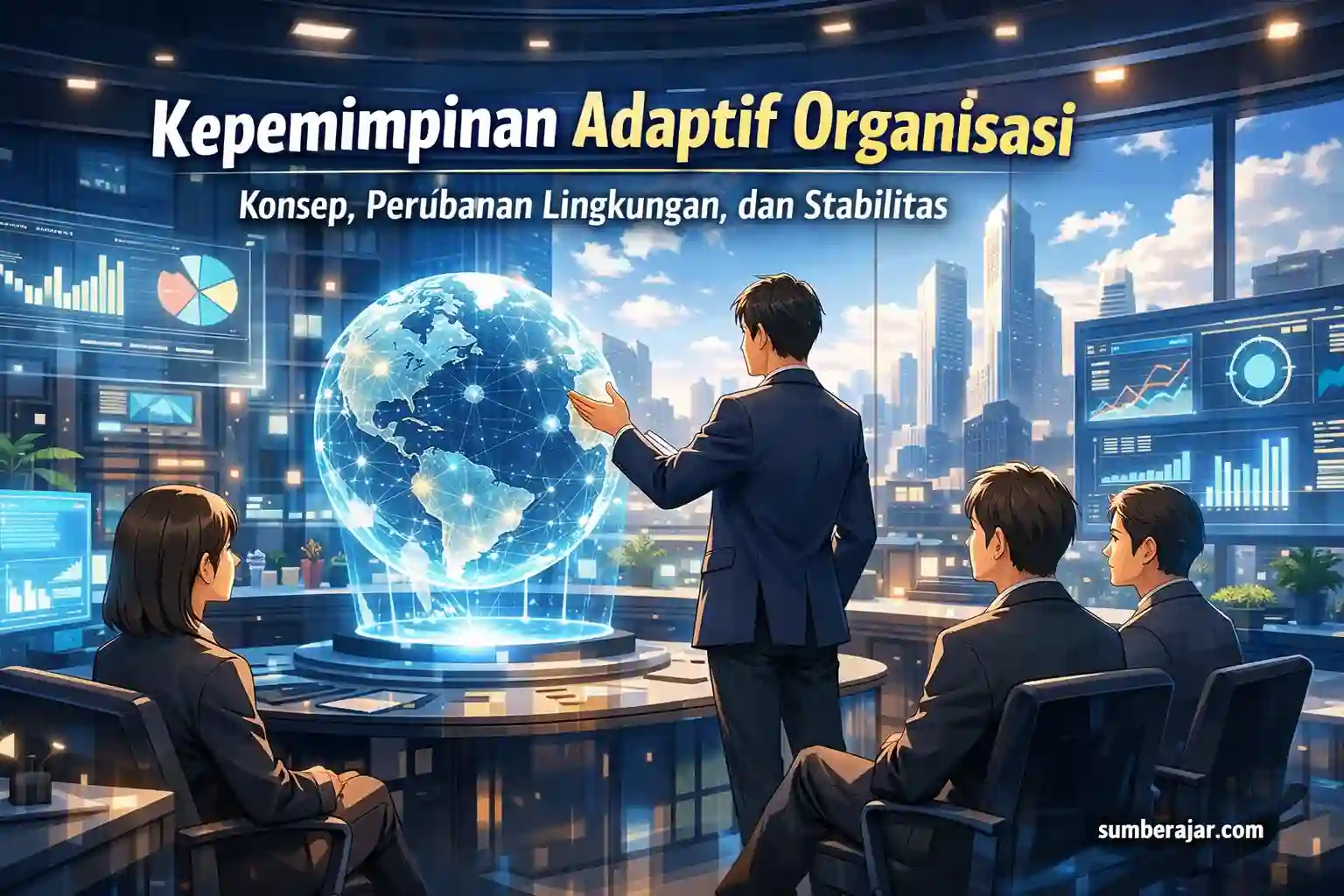 Kepemimpinan Adaptif Organisasi: Konsep, Perubahan Lingkungan, dan Stabilitas