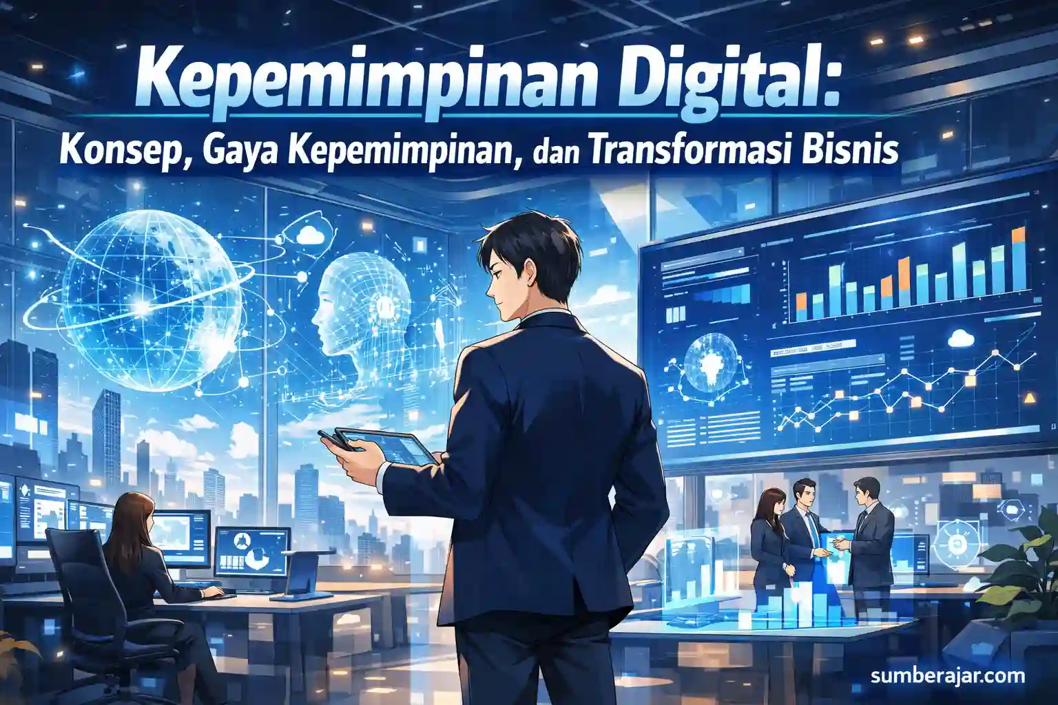 Kepemimpinan Digital: Konsep, Gaya Kepemimpinan, dan Transformasi Bisnis