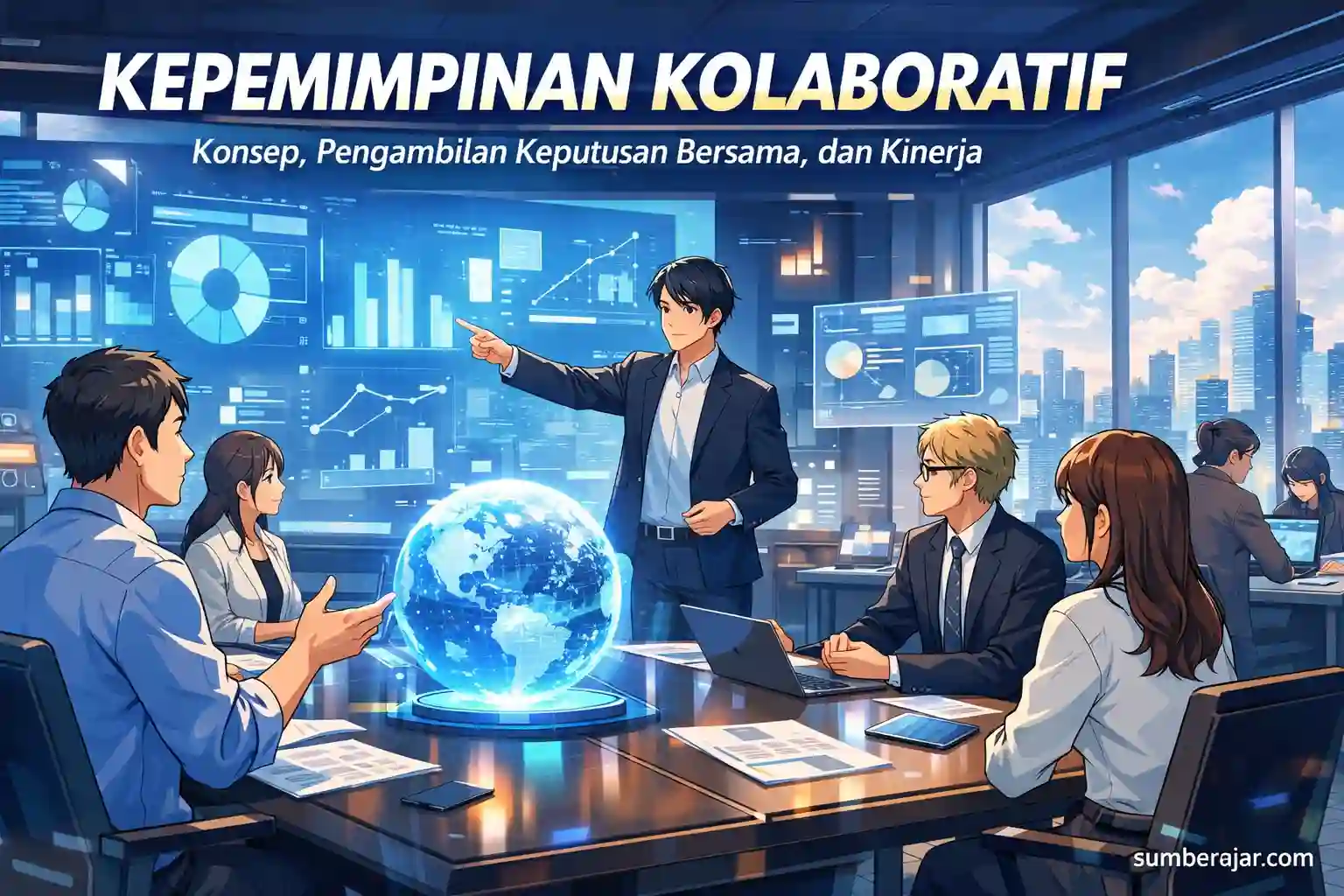 Kepemimpinan Kolaboratif: konsep, pengambilan keputusan bersama, dan kinerja - SumberAjar.com