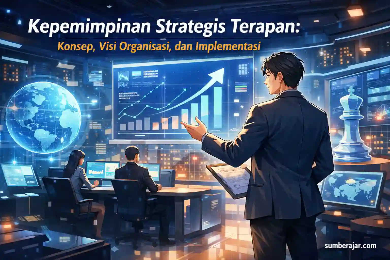 Kepemimpinan Strategis Terapan: Konsep, Visi Organisasi, dan Implementasi