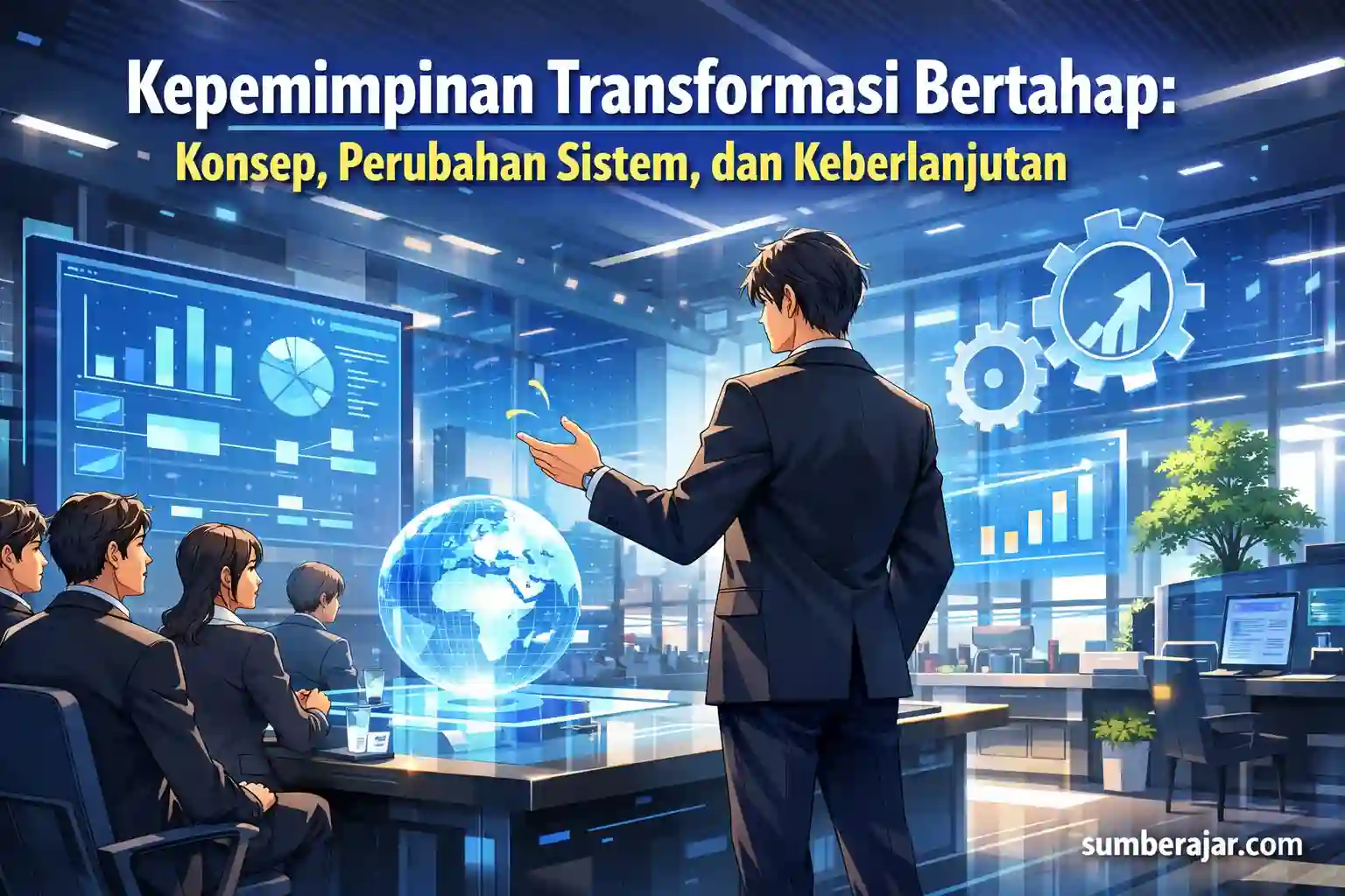 Kepemimpinan Transformasi Bertahap: Konsep, Perubahan Sistem, dan Keberlanjutan - SumberAjar.com Kepemimpinan Transformasi Bertahap: Konsep, Perubahan Sistem, dan Keberlanjutan - SumberAjar.com