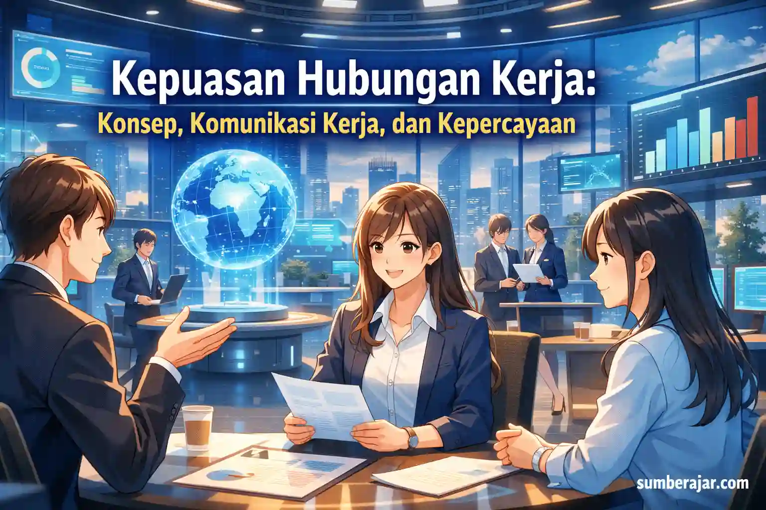 Kepuasan Hubungan Kerja: Konsep, Komunikasi Kerja, dan Kepercayaan