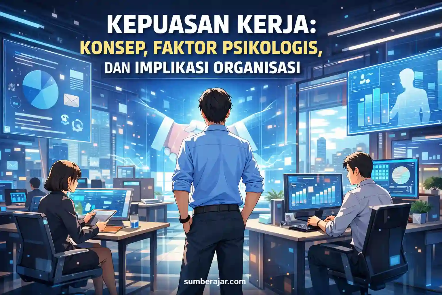 Kepuasan Kerja: Konsep, Faktor Psikologis, dan Implikasi Organisasi