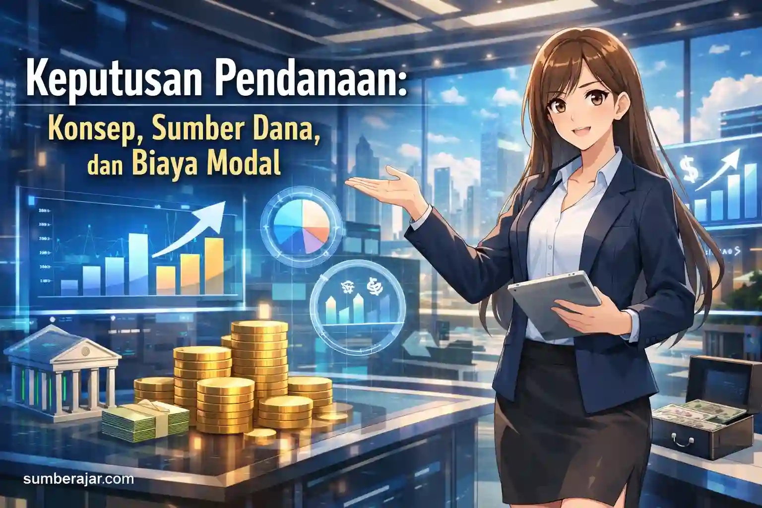 Keputusan Pendanaan: Konsep, Sumber Dana, dan Biaya Modal - SumberAjar.com