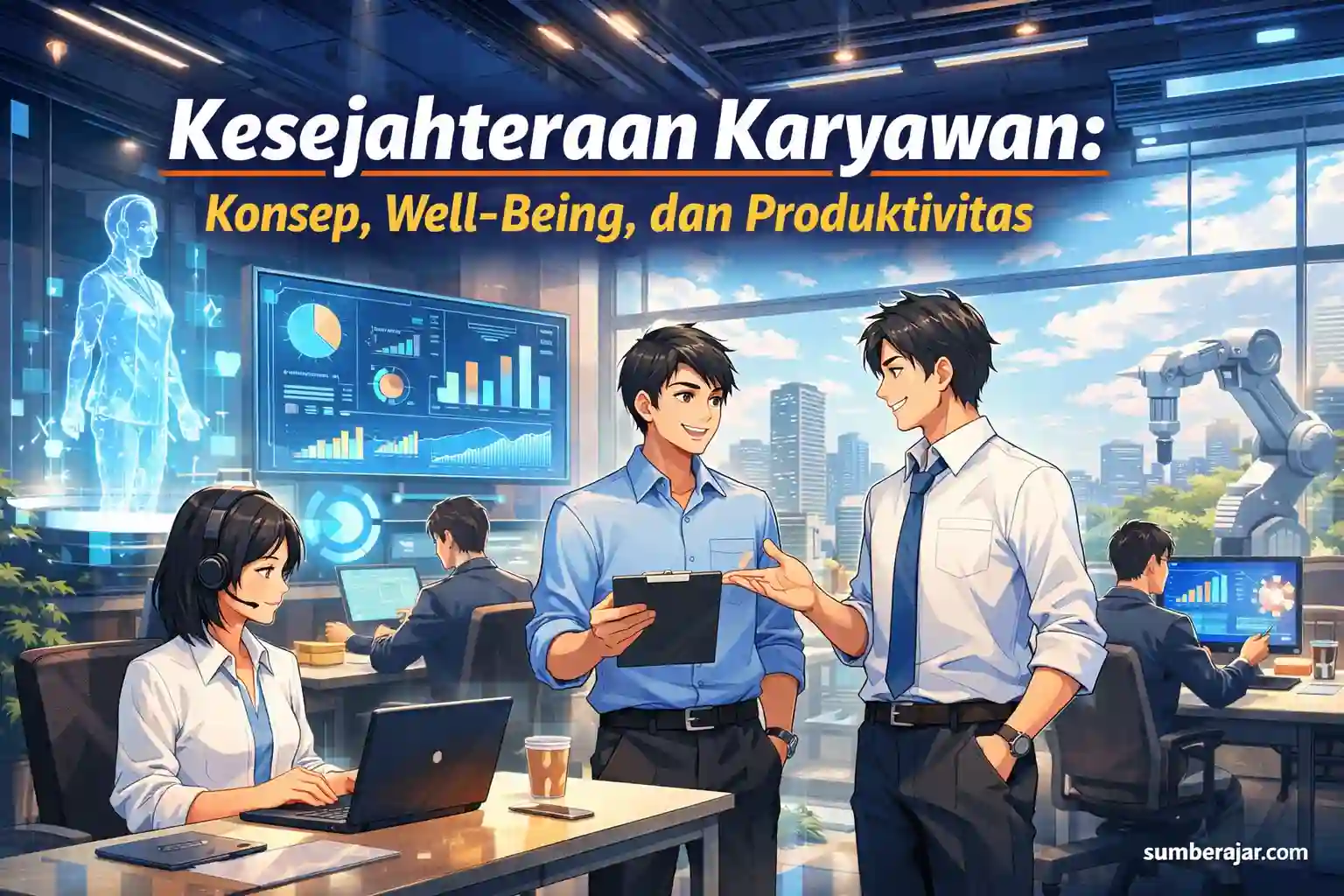 Kesejahteraan Karyawan: Konsep, Well-Being, dan Produktivitas