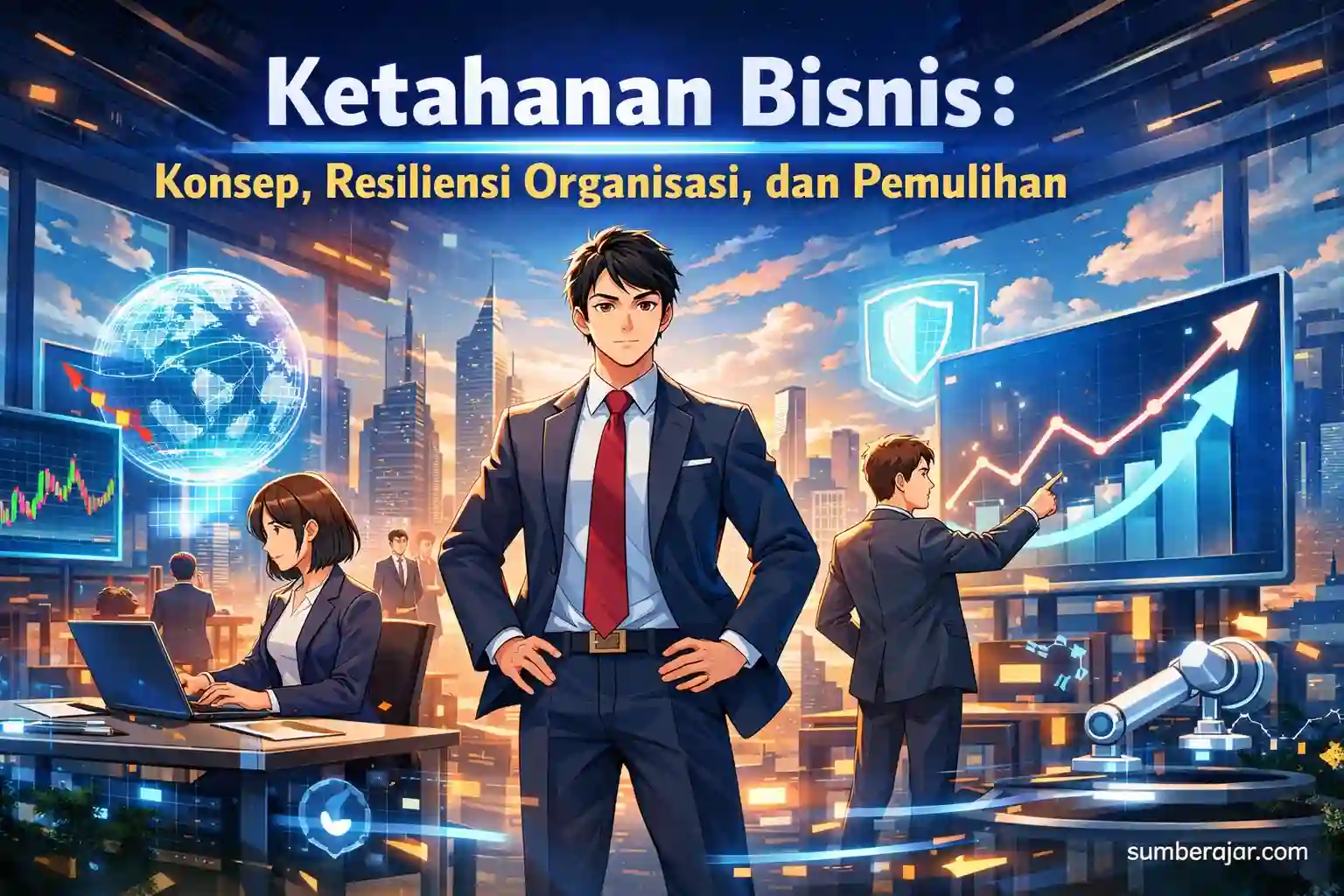 Ketahanan Bisnis: Konsep, Resiliensi Organisasi, dan Pemulihan