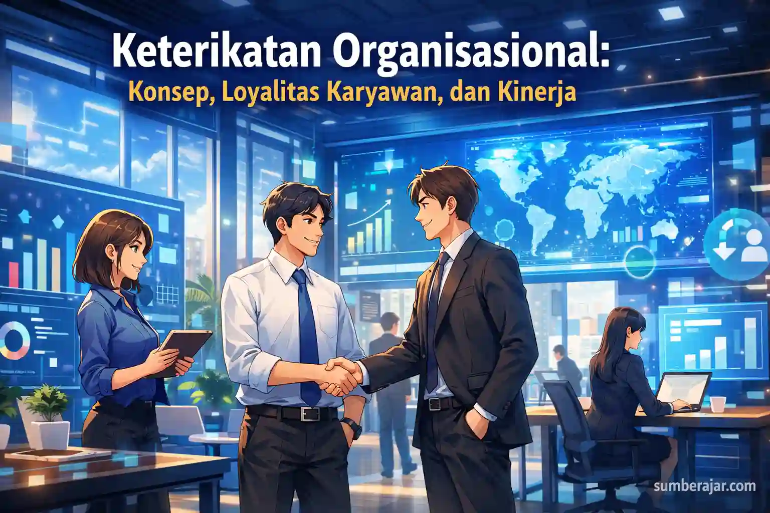 Keterikatan Organisasional: Konsep, Loyalitas Karyawan, dan Kinerja - SumberAjar.com