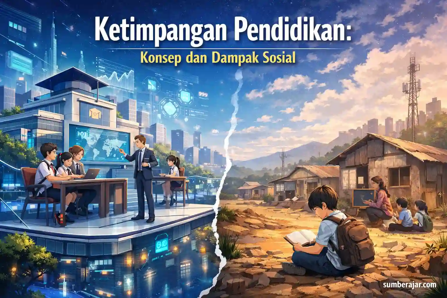 Ketimpangan Pendidikan: Konsep dan Dampak Sosial - SumberAjar.com
