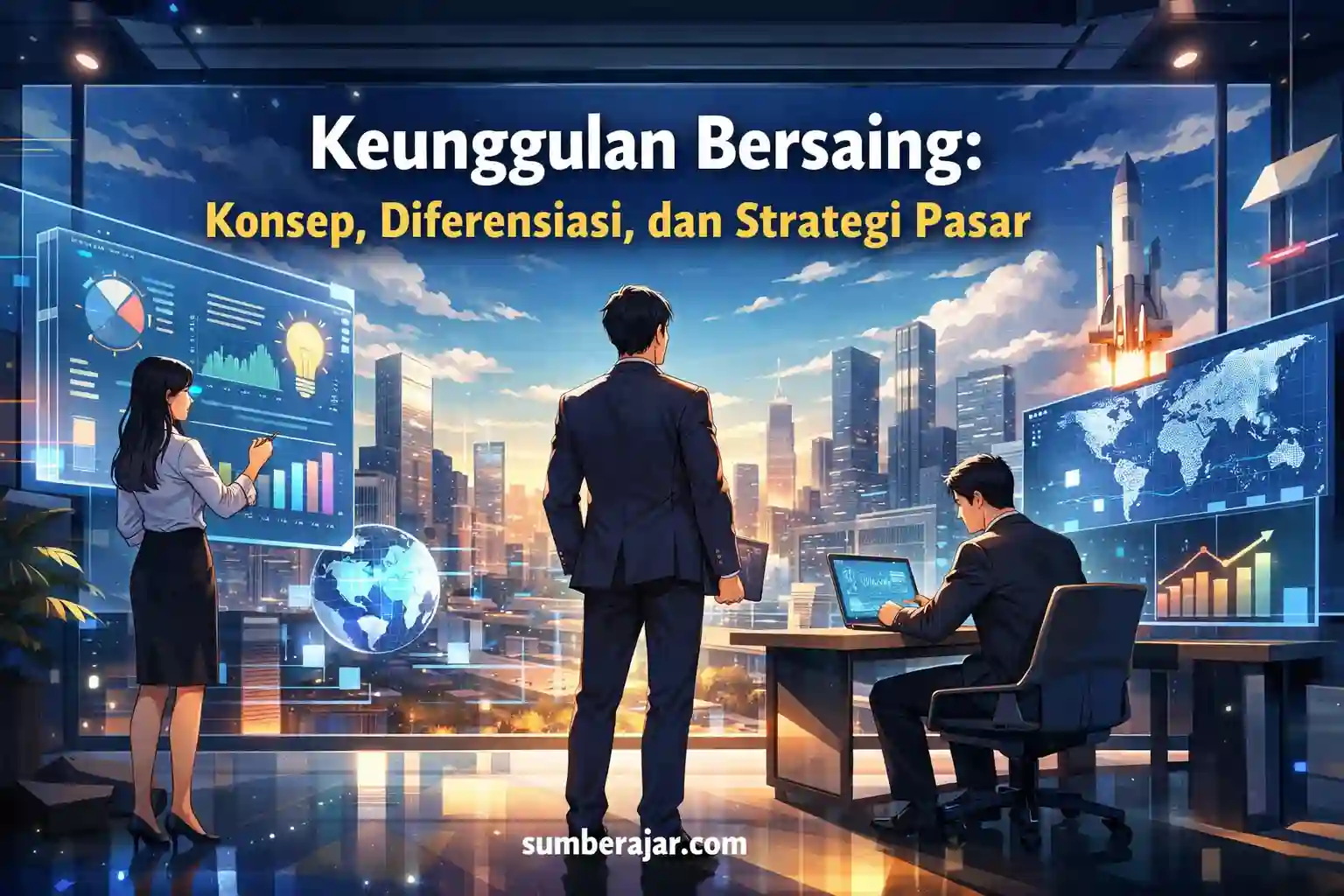 Keunggulan Bersaing: Konsep, Diferensiasi, dan Strategi Pasar