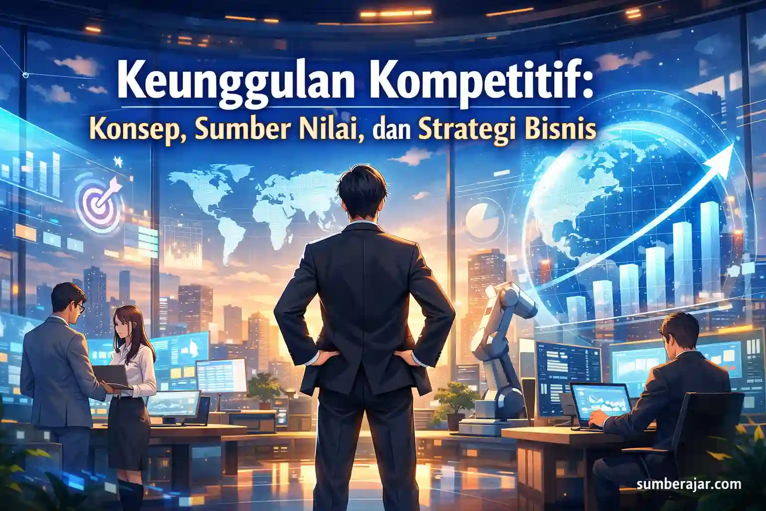 Keunggulan Kompetitif: Konsep, Sumber Nilai, dan Strategi Bisnis