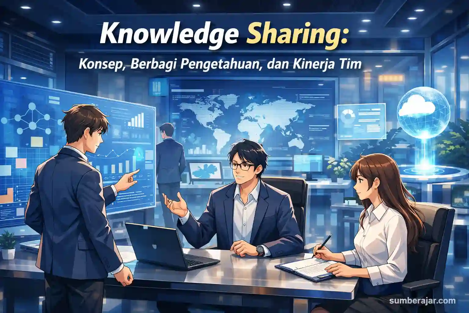 Knowledge Sharing: Konsep, Berbagi Pengetahuan, dan Kinerja Tim - SumberAjar.com