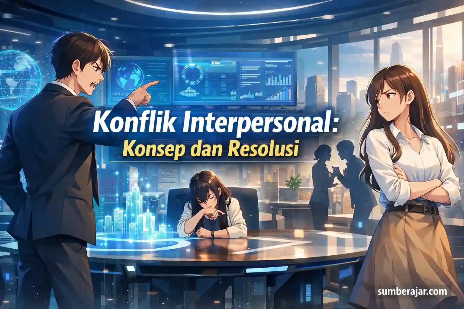 Konflik Interpersonal: Konsep dan Resolusi - SumberAjar.com