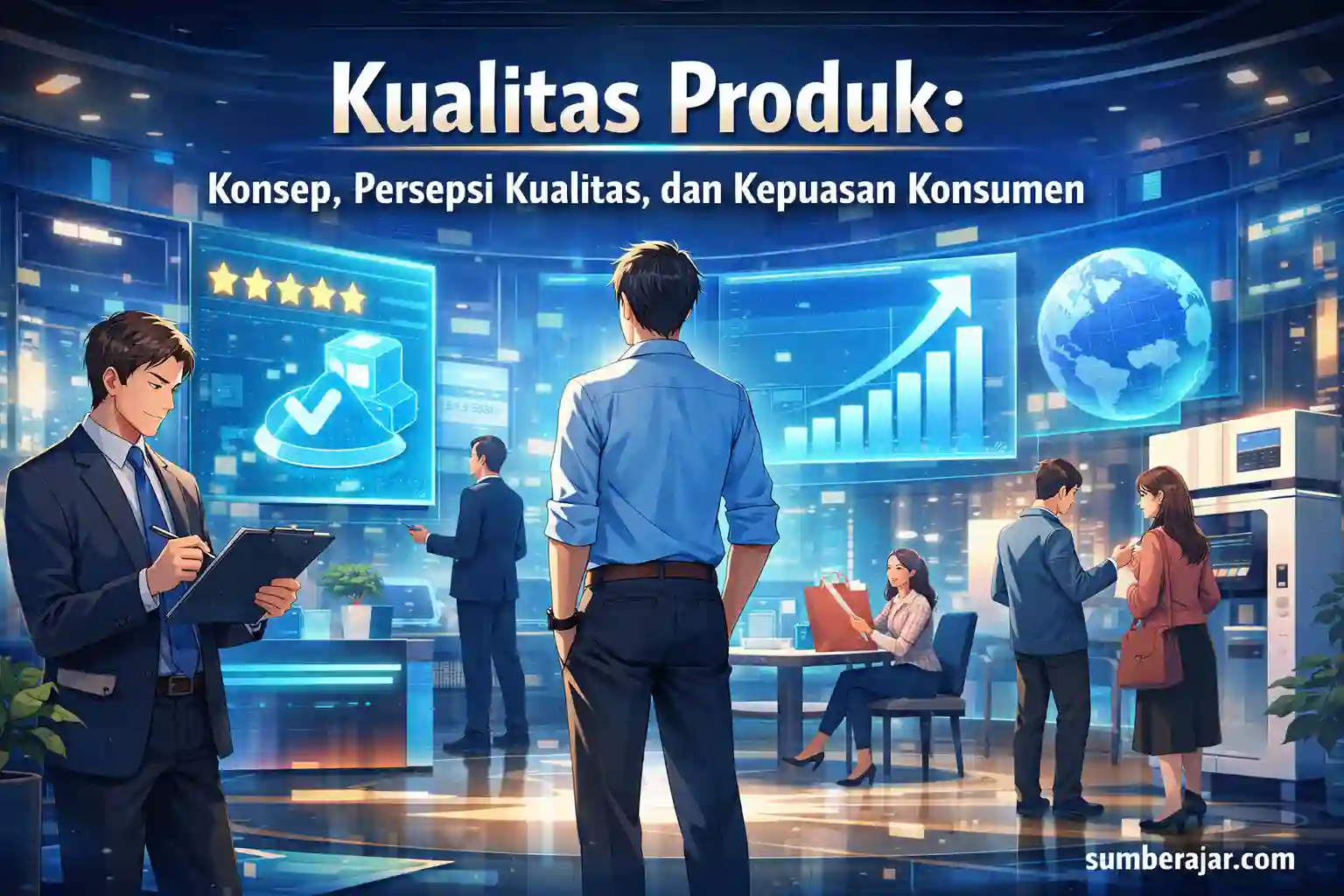 Kualitas Produk: Konsep, Persepsi Kualitas, dan Kepuasan Konsumen