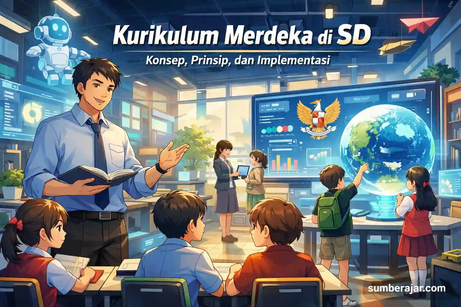 Kurikulum Merdeka di SD: konsep, prinsip, dan implementasi