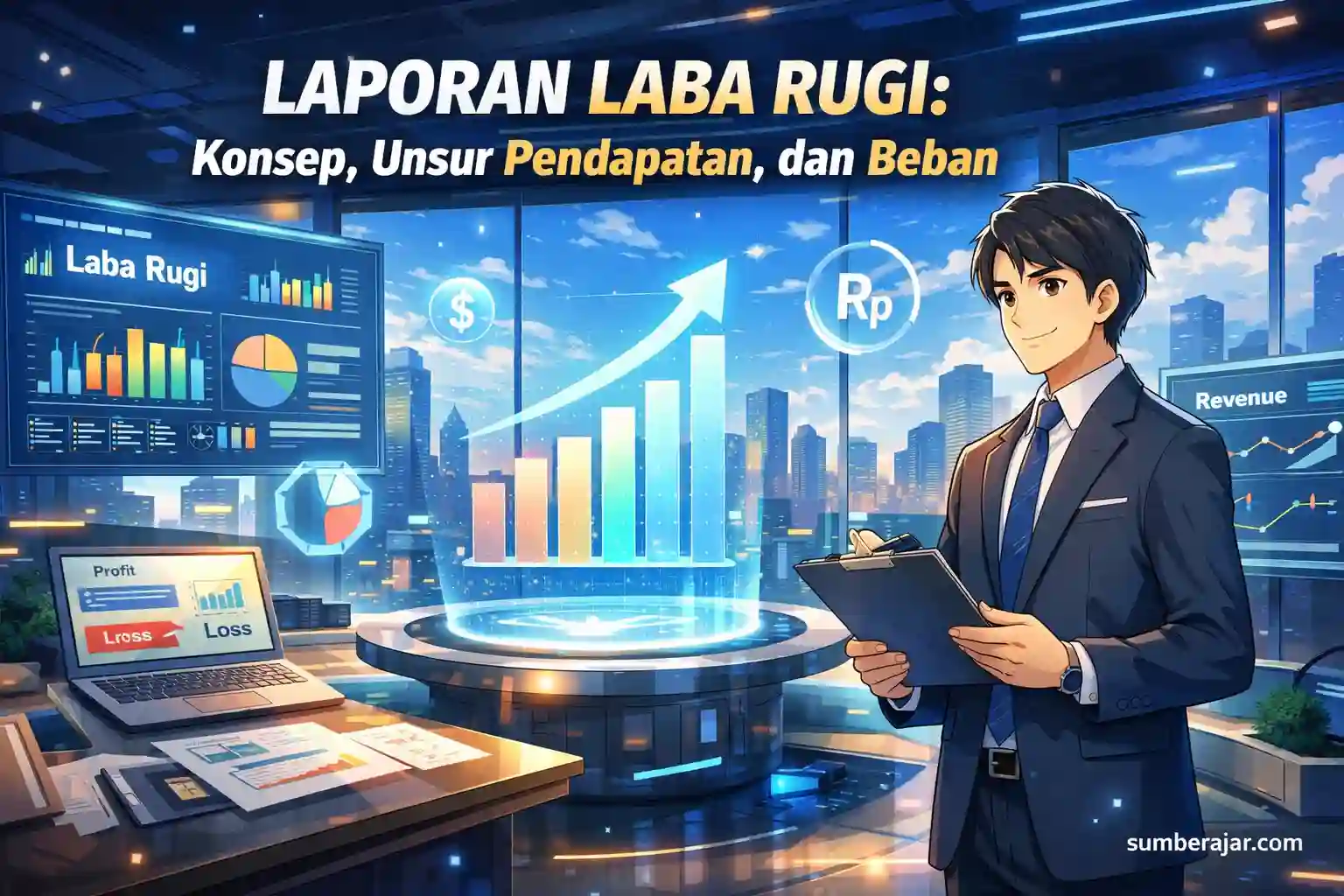 Laporan Laba Rugi: Konsep, Unsur Pendapatan, dan Beban