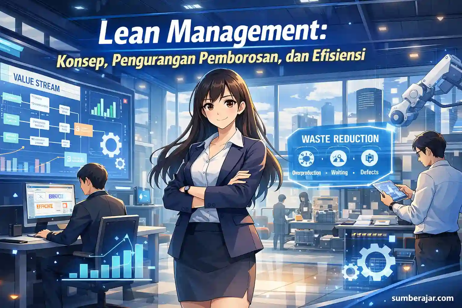 Lean Management: Konsep, Pengurangan Pemborosan, dan Efisiensi