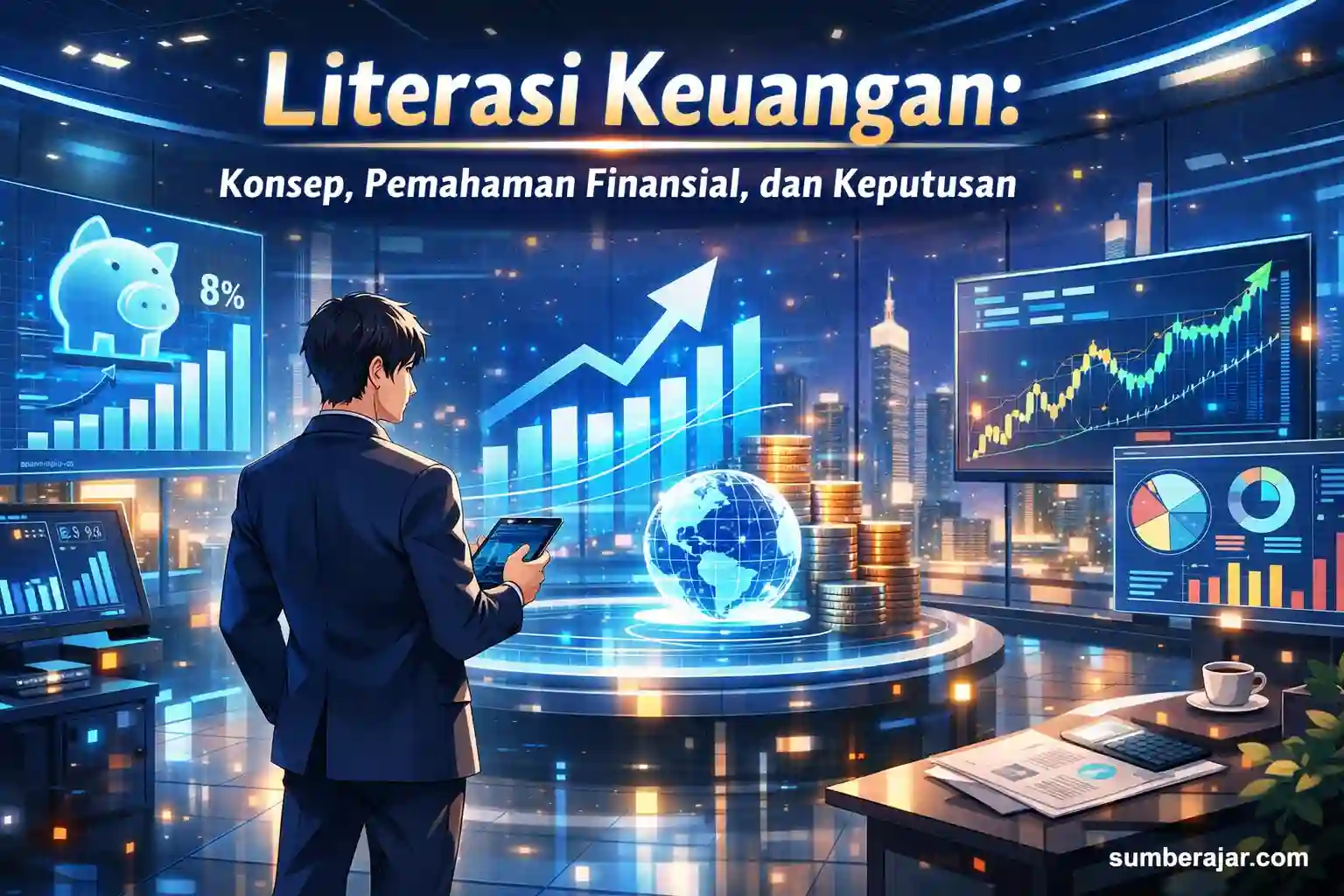Literasi Keuangan: Konsep, Pemahaman Finansial, dan Keputusan
