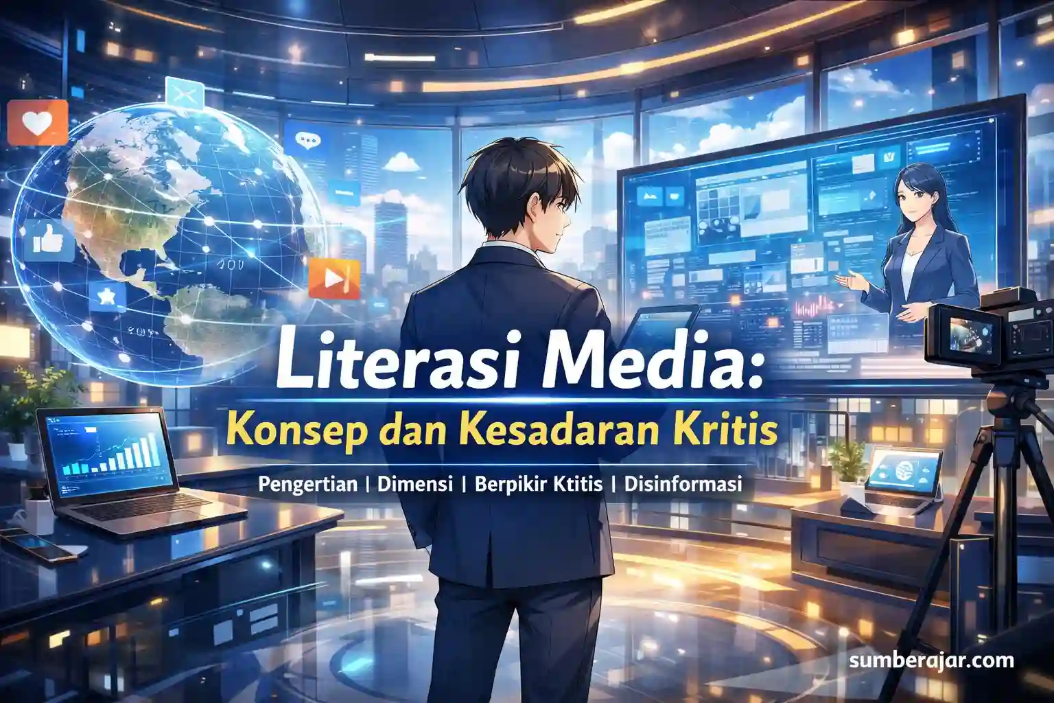 Literasi Media: Konsep dan Kesadaran Kritis - SumberAjar.com