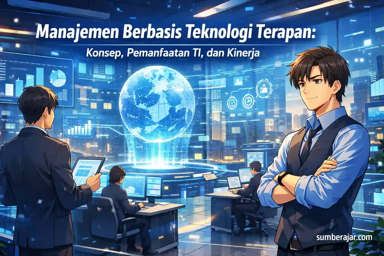 Manajemen Berbasis Teknologi Terapan: Konsep, Pemanfaatan TI, dan Kinerja - SumberAjar.com Manajemen Berbasis Teknologi Terapan: Konsep, Pemanfaatan TI, dan Kinerja - SumberAjar.com