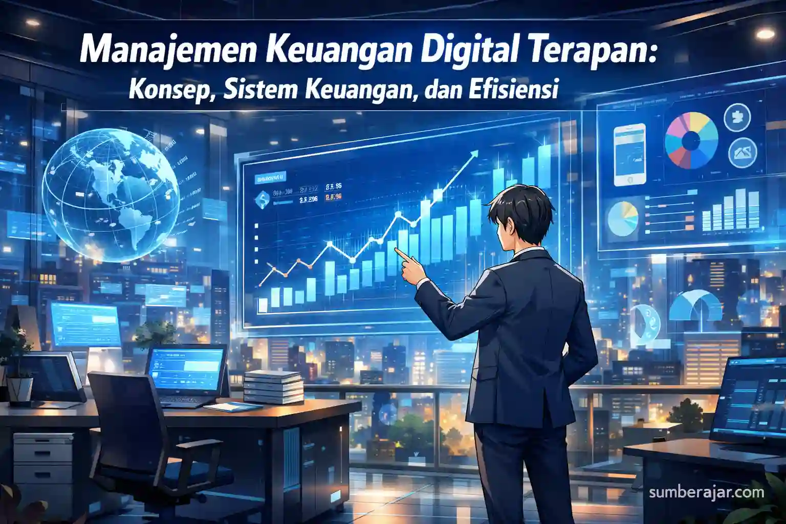 Manajemen Keuangan Digital Terapan: Konsep, Sistem Keuangan, dan Efisiensi - SumberAjar.com