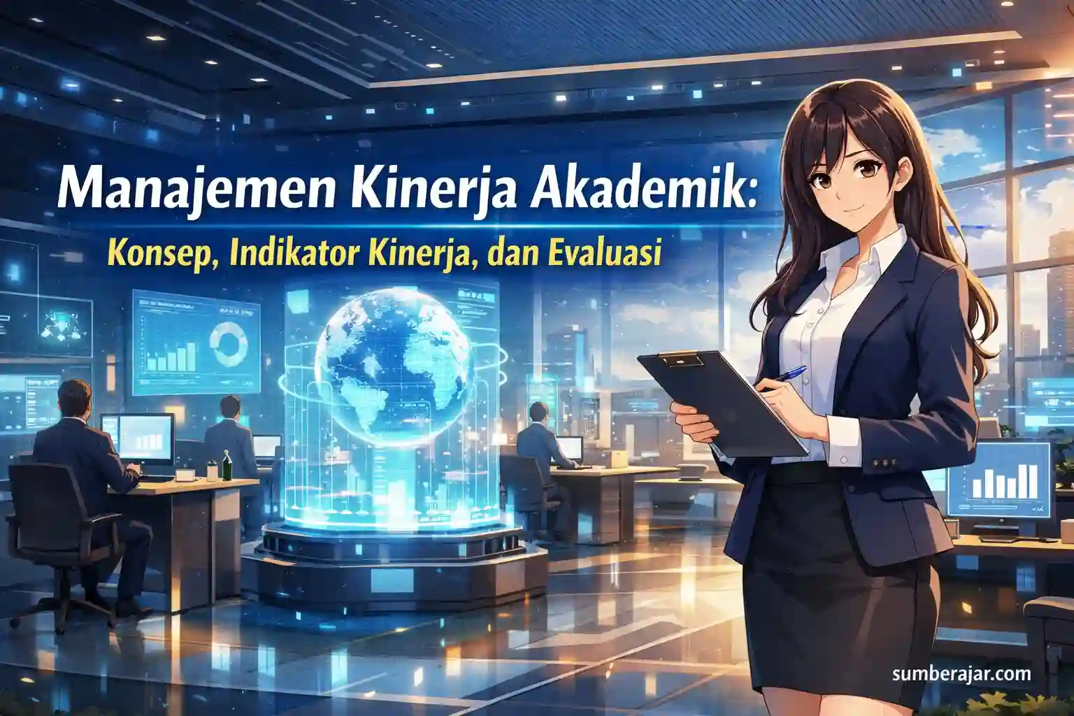 Manajemen Kinerja Akademik: Konsep, Indikator Kinerja, dan Evaluasi - SumberAjar.com Manajemen Kinerja Akademik: Konsep, Indikator Kinerja, dan Evaluasi - SumberAjar.com