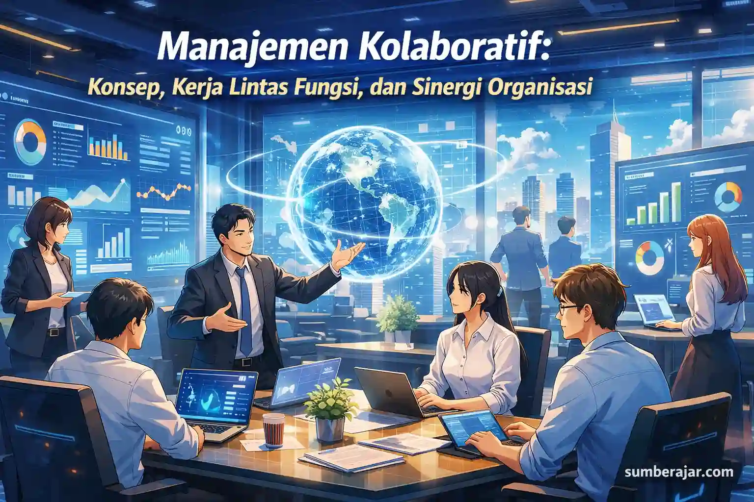 Manajemen Kolaboratif: konsep, kerja lintas fungsi, dan sinergi organisasi