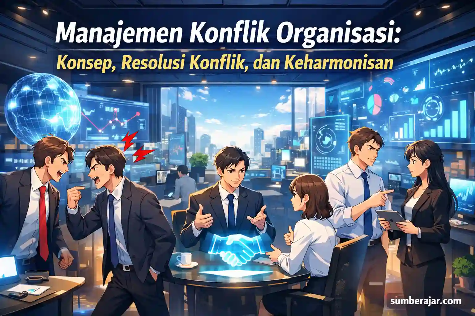 Manajemen Konflik Organisasi: Konsep, Resolusi Konflik, dan Keharmonisan