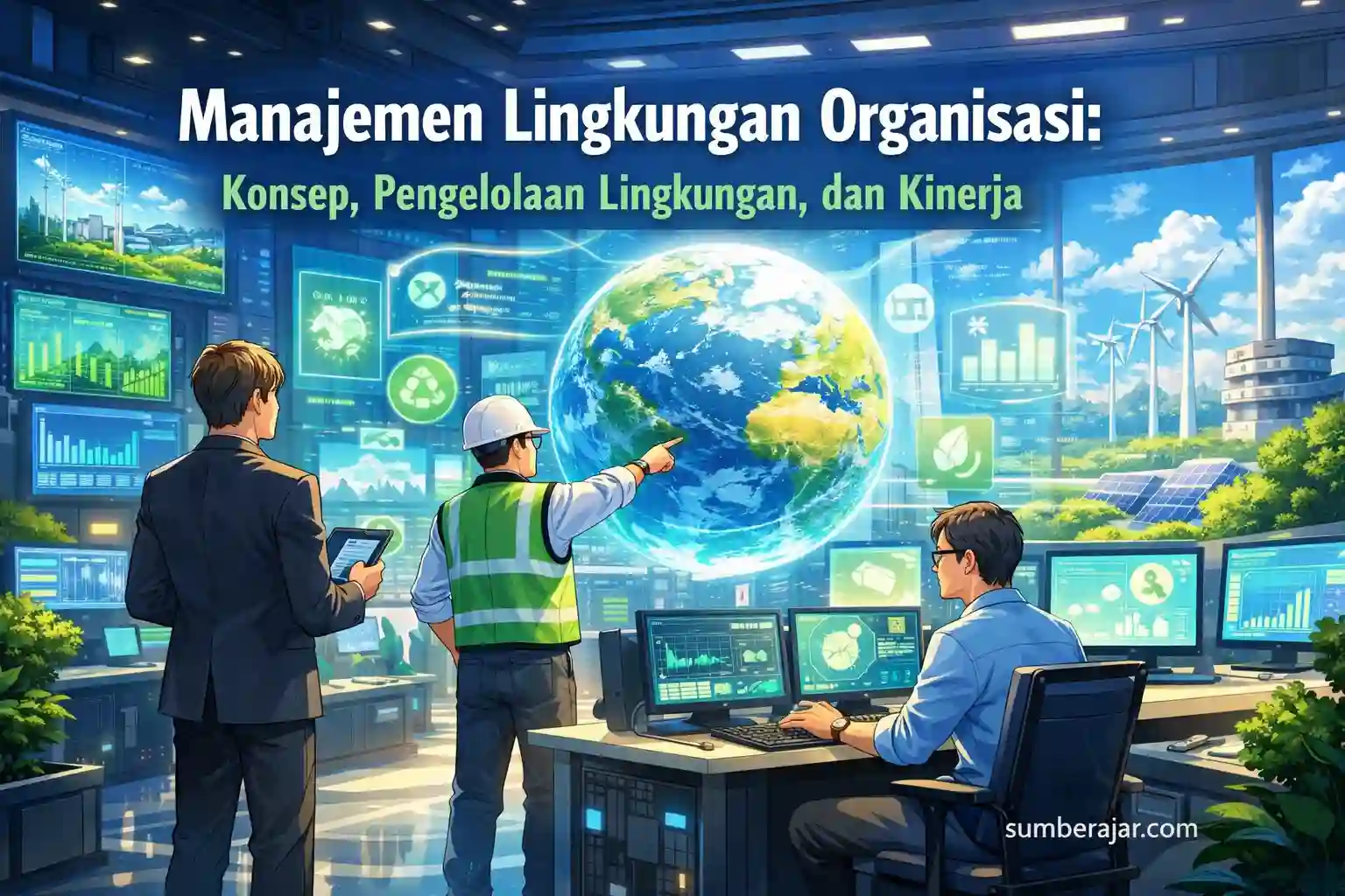 Manajemen Lingkungan Organisasi: Konsep, Pengelolaan Lingkungan, dan Kinerja - SumberAjar.com
