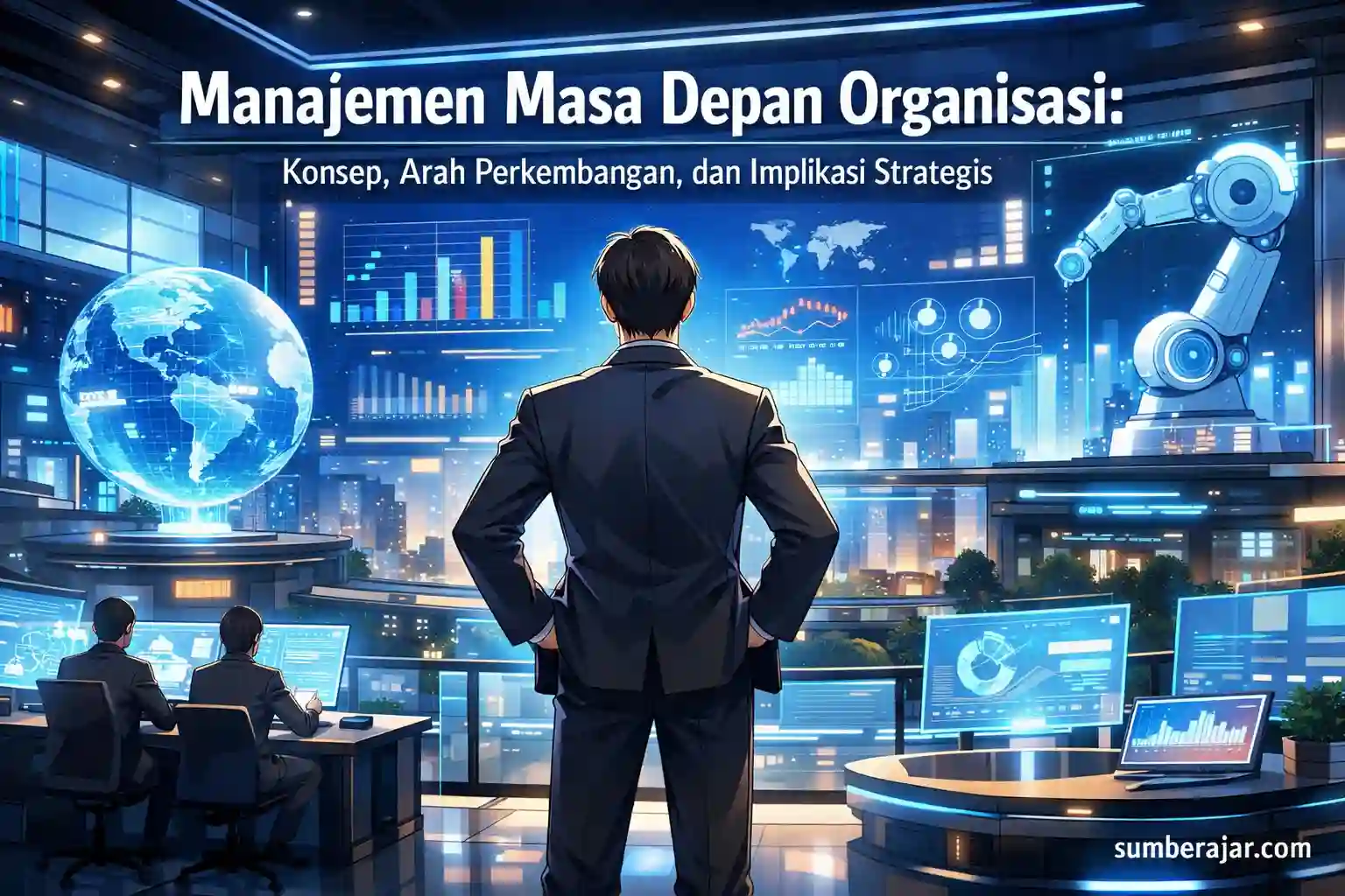 Manajemen Masa Depan Organisasi: Konsep, Arah Perkembangan, dan Implikasi Strategis - SumberAjar.com Manajemen Masa Depan Organisasi: Konsep, Arah Perkembangan, dan Implikasi Strategis - SumberAjar.com