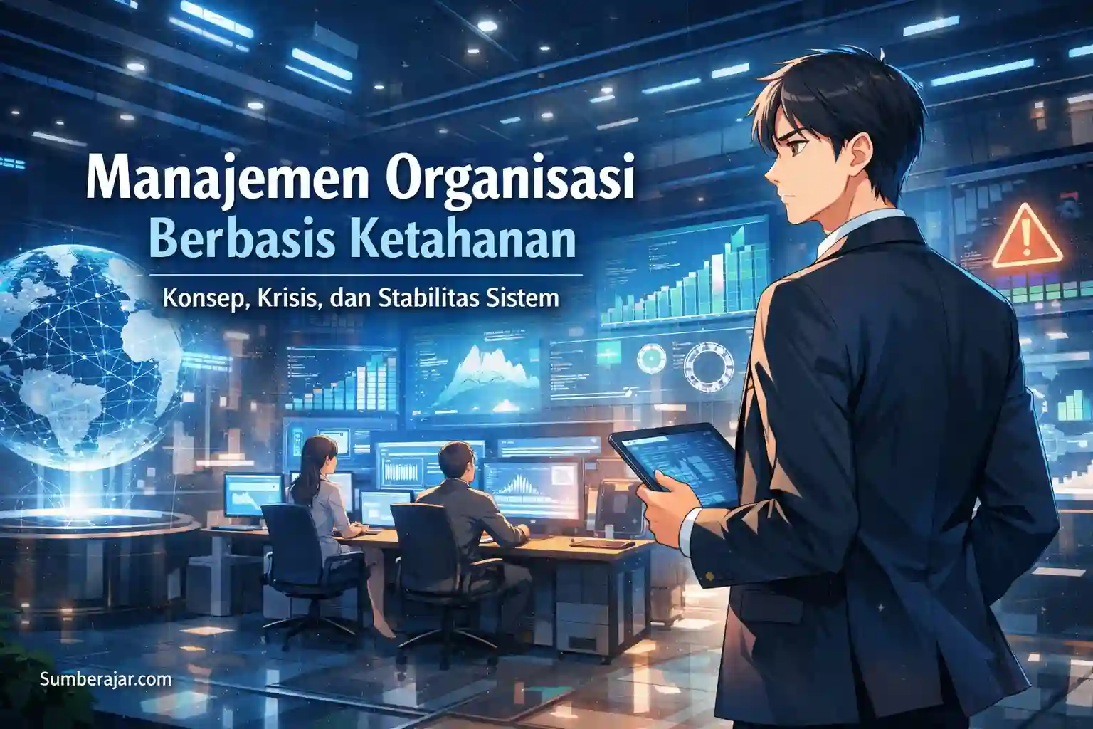 Manajemen Organisasi Berbasis Ketahanan: Konsep, Krisis, dan Stabilitas Sistem - SumberAjar.com Manajemen Organisasi Berbasis Ketahanan: Konsep, Krisis, dan Stabilitas Sistem - SumberAjar.com