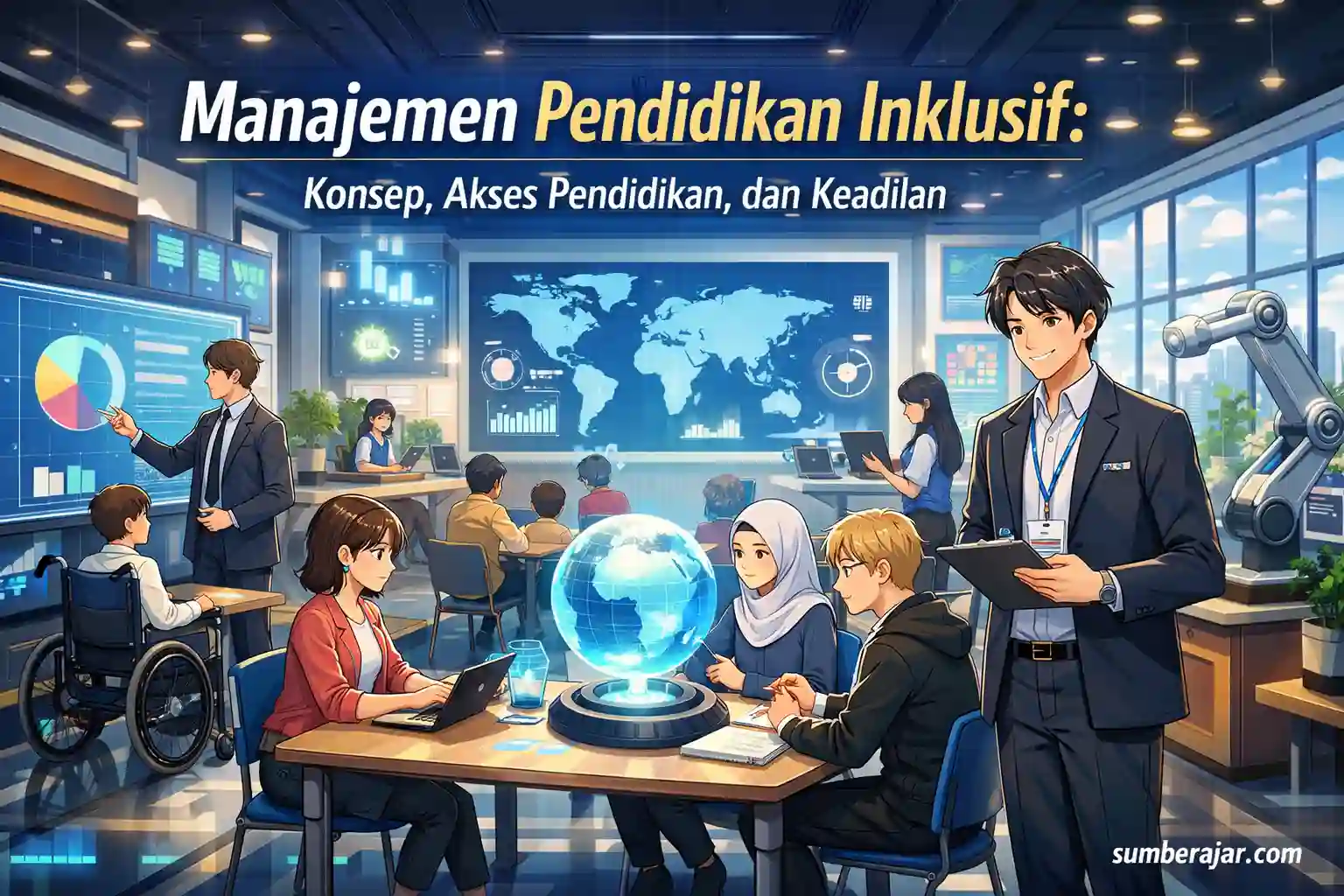 Manajemen Pendidikan Inklusif: Konsep, Akses Pendidikan, dan Keadilan - SumberAjar.com