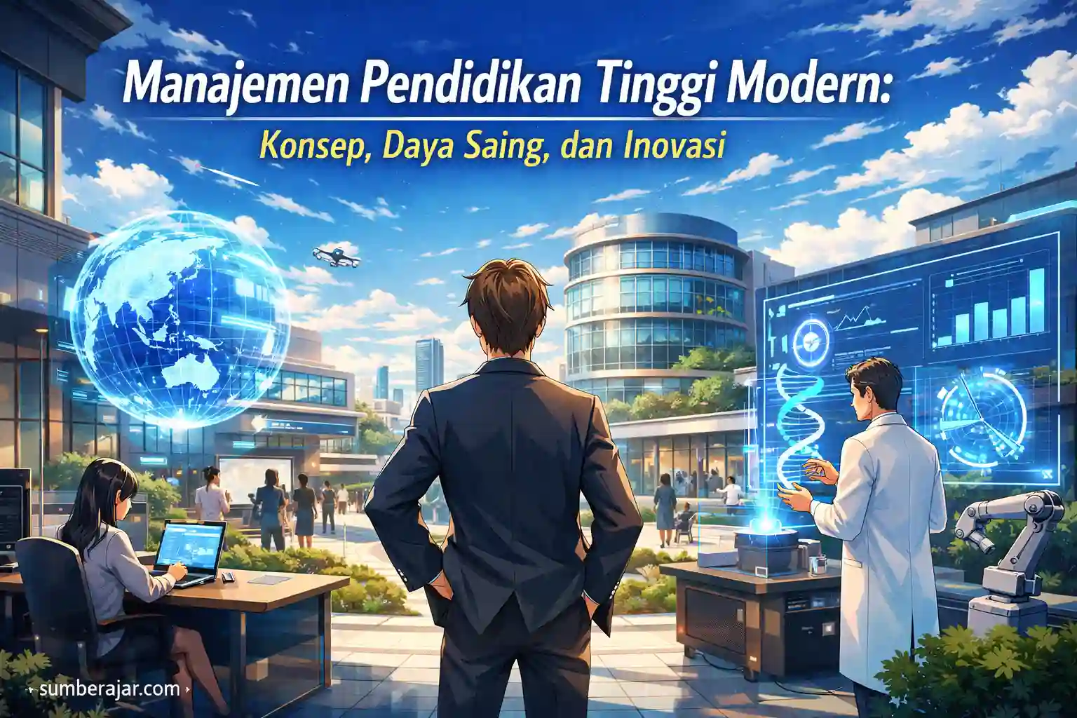 Manajemen Pendidikan Tinggi Modern: Konsep, Daya Saing, dan Inovasi - SumberAjar.com