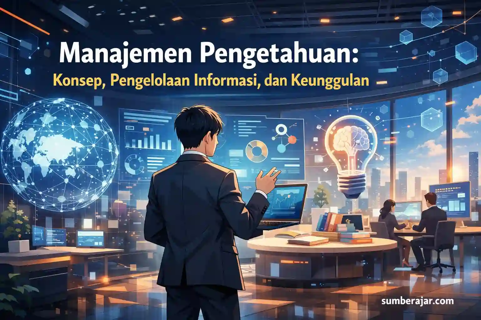 Manajemen Pengetahuan: Konsep, Pengelolaan Informasi, dan Keunggulan