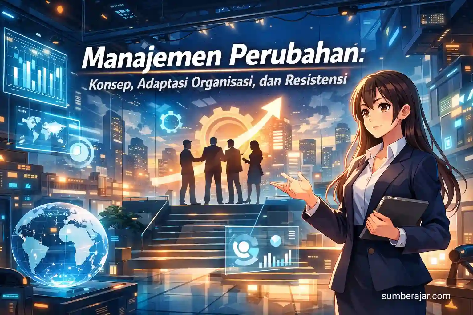 Manajemen Perubahan: Konsep, Adaptasi Organisasi, dan Resistensi - SumberAjar.com