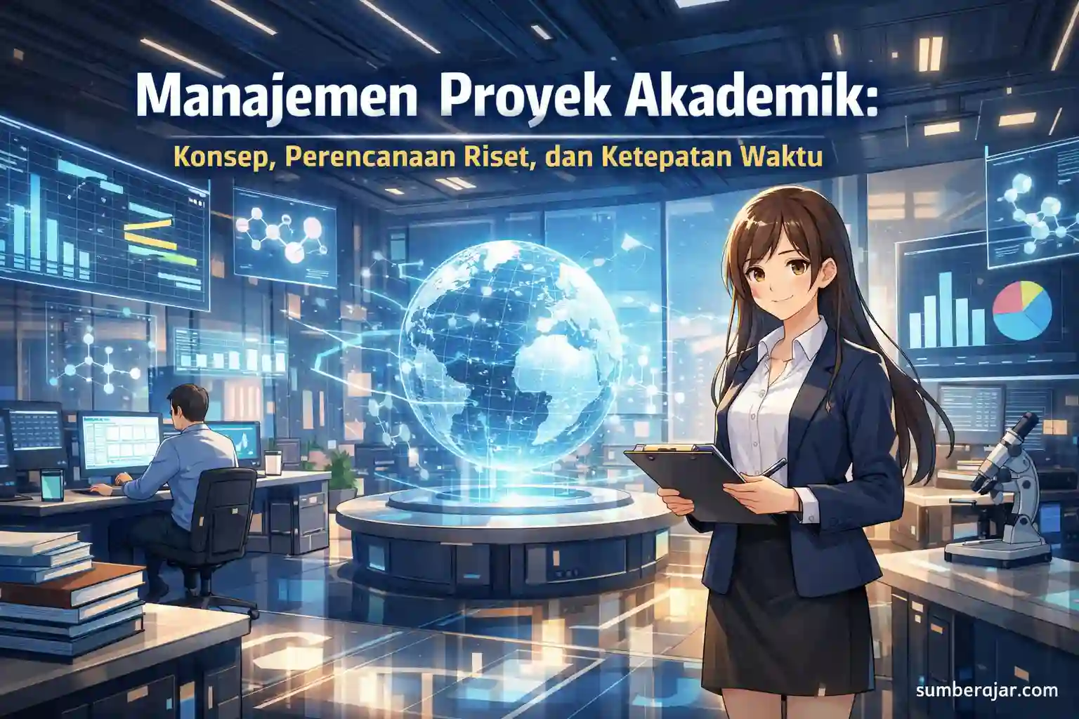 Manajemen Proyek Akademik: Konsep, Perencanaan Riset, dan Ketepatan Waktu - SumberAjar.com