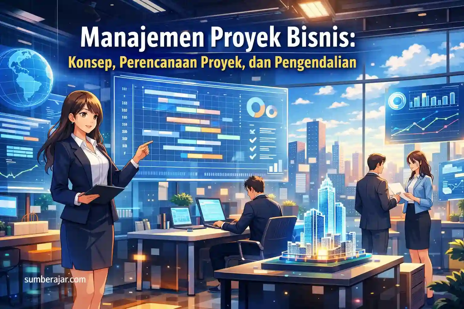 Manajemen Proyek Bisnis: Konsep, Perencanaan Proyek, dan Pengendalian