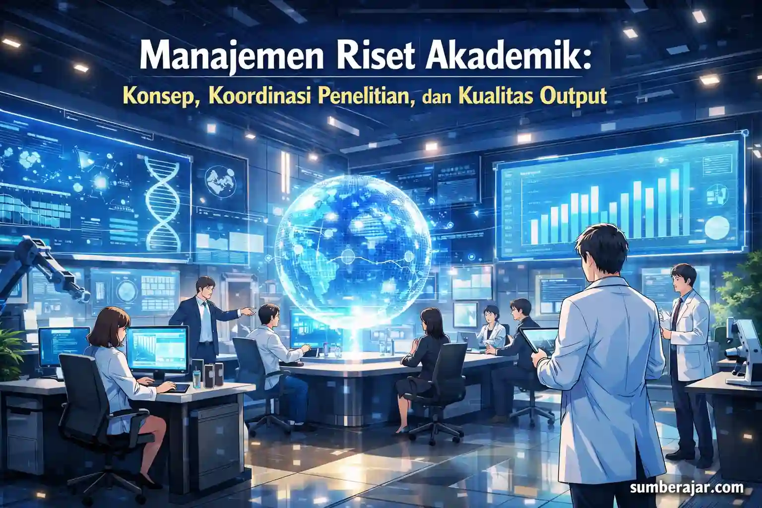 Manajemen Riset Akademik: Konsep, Koordinasi Penelitian, dan Kualitas Output