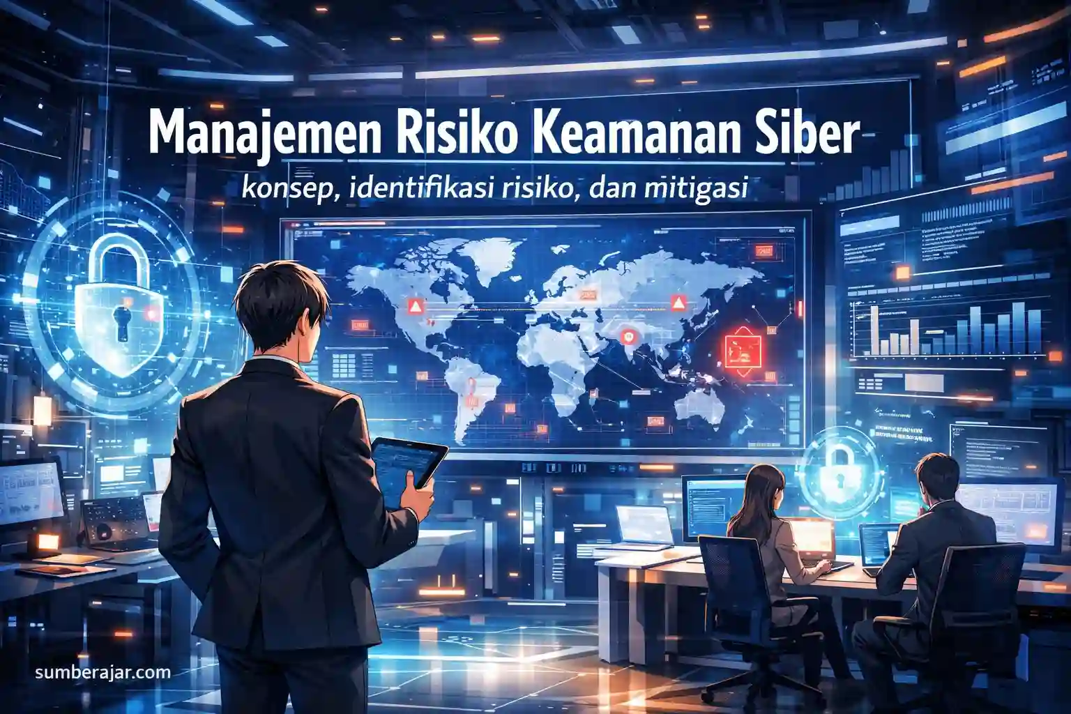 Manajemen Risiko Keamanan Siber: konsep, identifikasi risiko, dan mitigasi