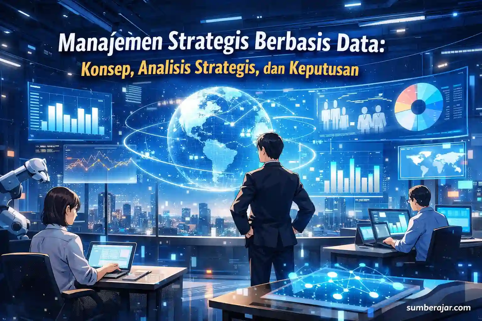Manajemen Strategis Berbasis Data: Konsep, Analisis Strategis, dan Keputusan - SumberAjar.com