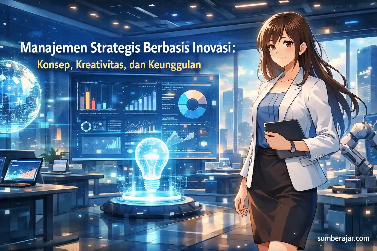 Manajemen Strategis Berbasis Inovasi: Konsep, Kreativitas, dan Keunggulan - SumberAjar.com