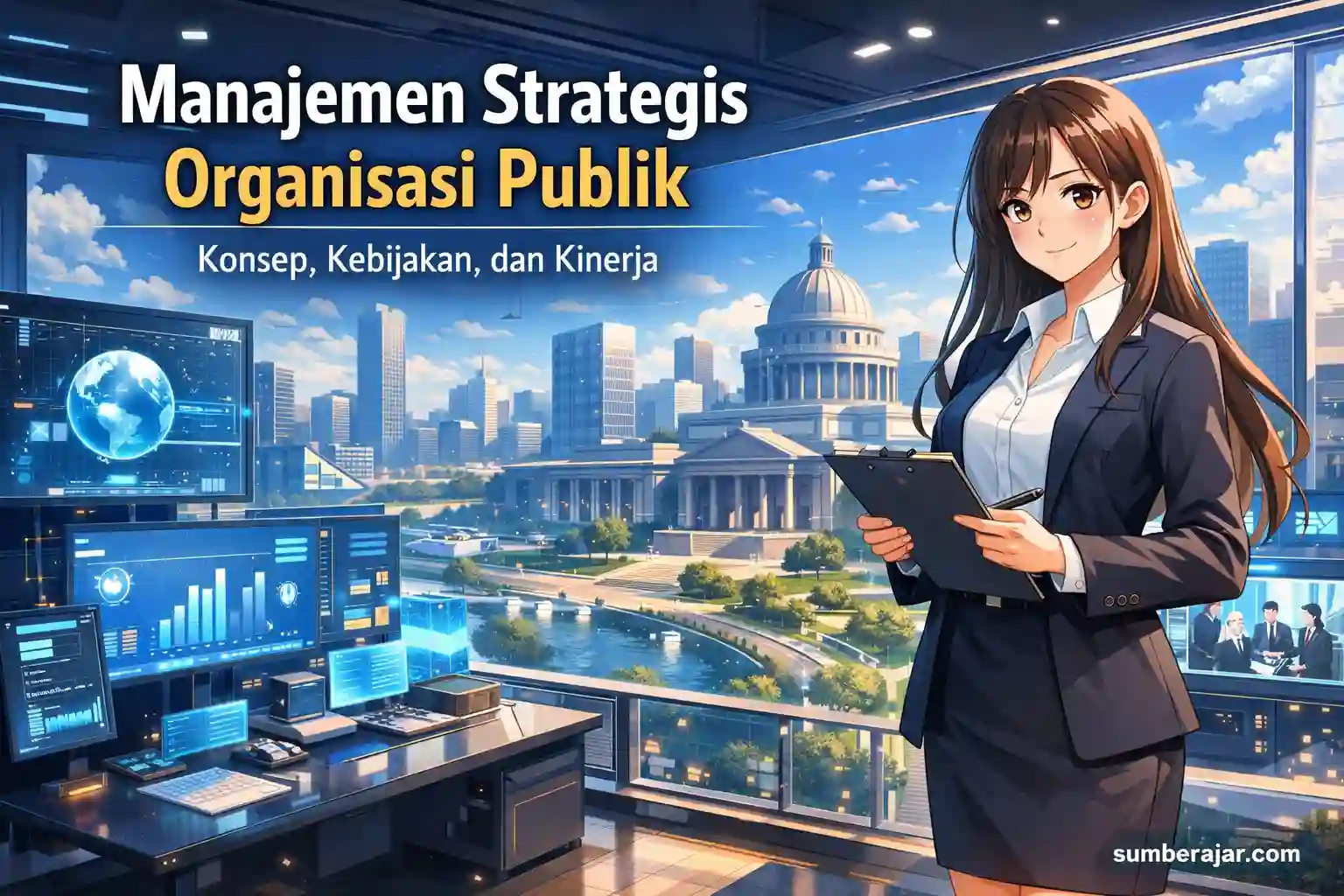 Manajemen Strategis Organisasi Publik: Konsep, Kebijakan, dan Kinerja - SumberAjar.com