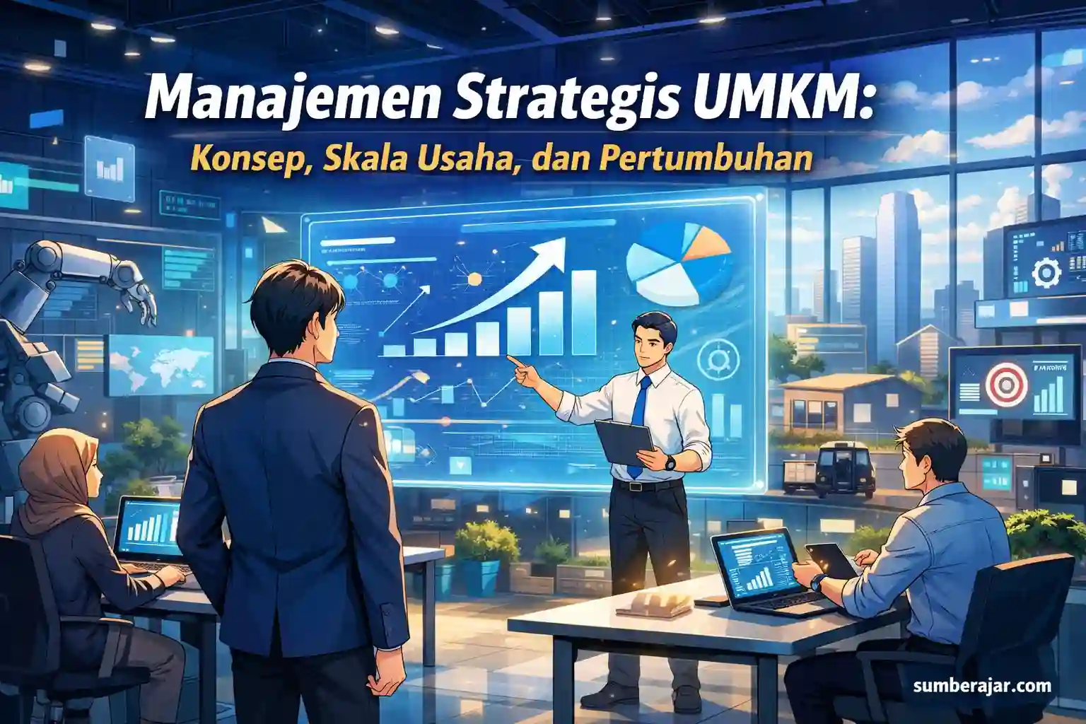 Manajemen Strategis UMKM: Konsep, Skala Usaha, dan Pertumbuhan - SumberAjar.com