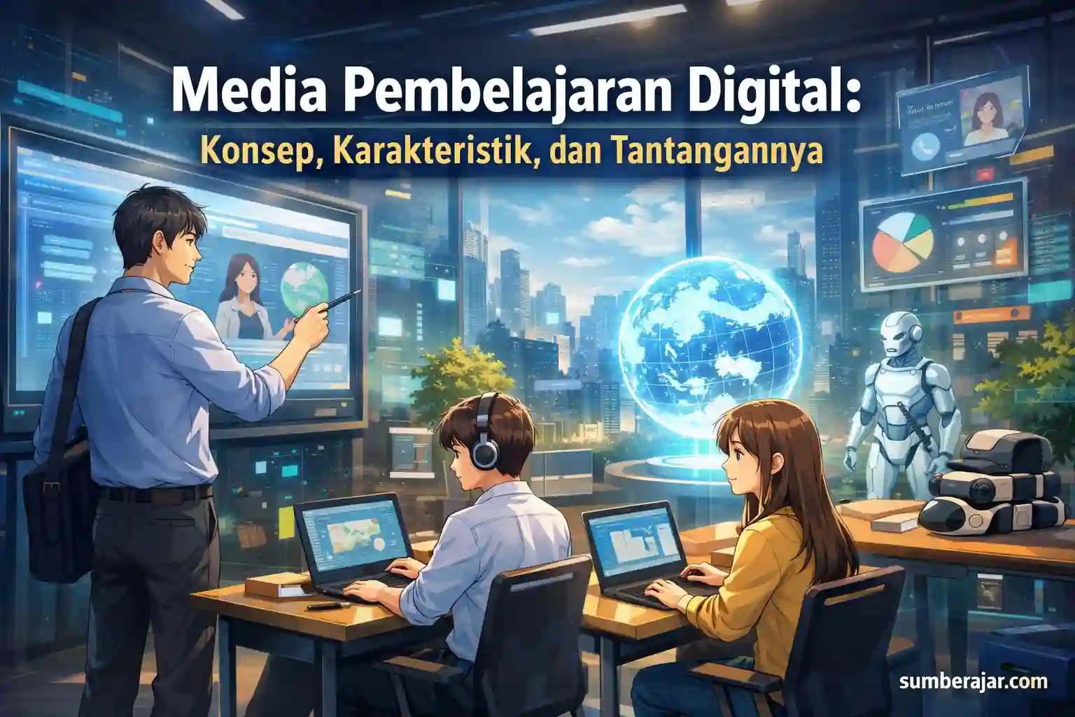 Media Pembelajaran Digital: konsep, karakteristik, dan tantangannya