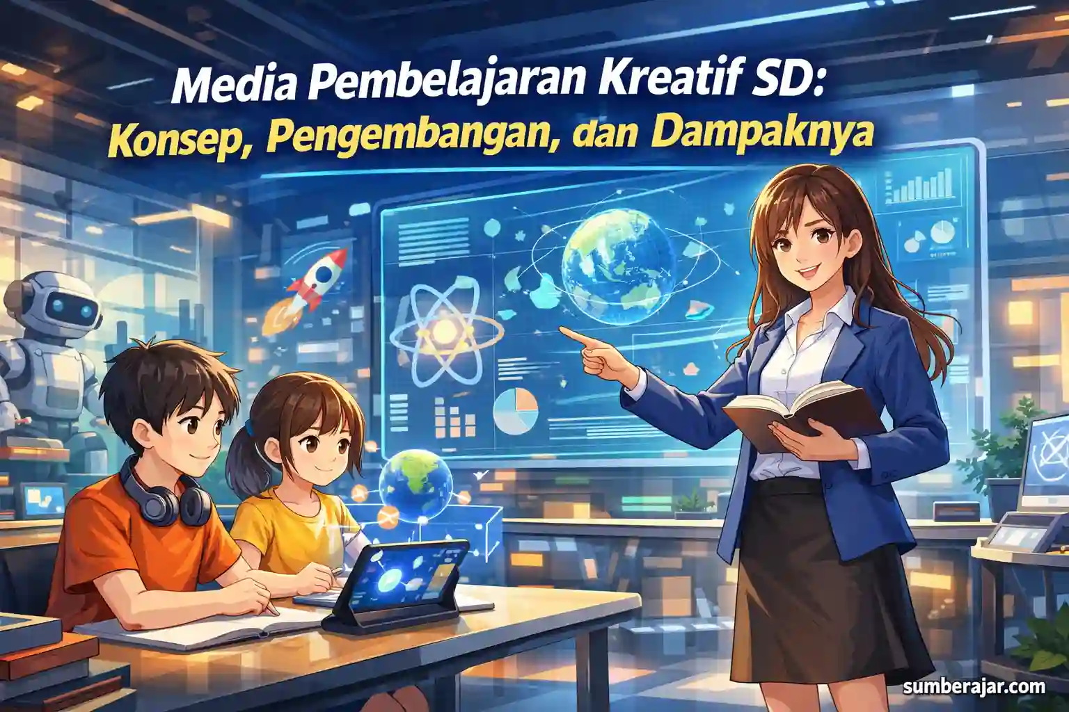 Media Pembelajaran Kreatif SD: konsep, pengembangan, dan dampaknya