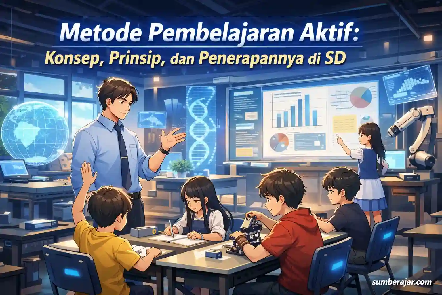 Metode Pembelajaran Aktif: konsep, prinsip, dan penerapannya di SD