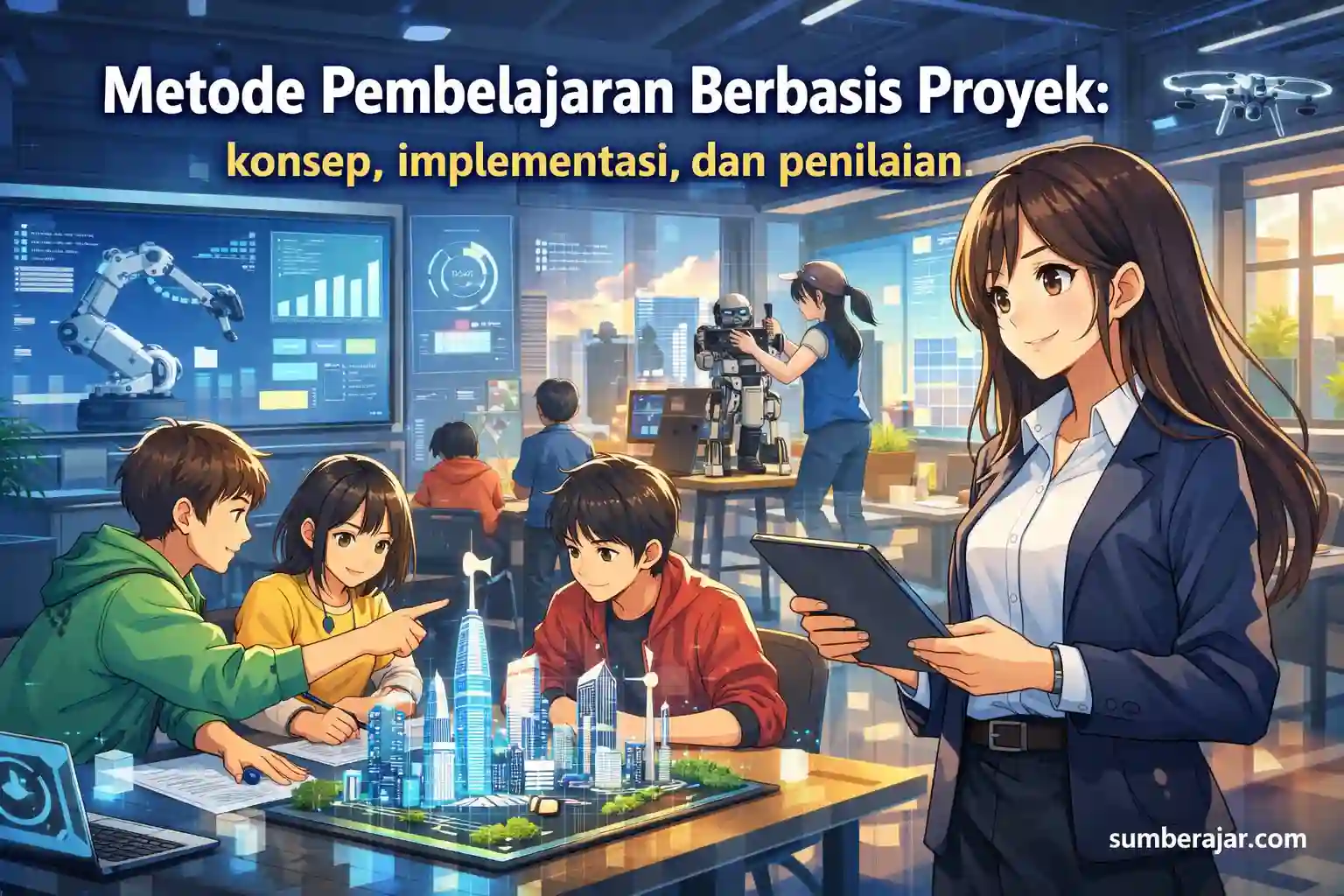 Metode Pembelajaran Berbasis Proyek: konsep, implementasi, dan penilaian